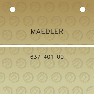 maedler-637-401-00