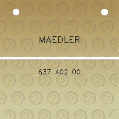 maedler-637-402-00