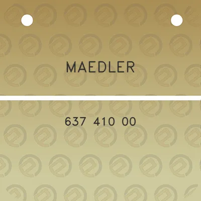 maedler-637-410-00