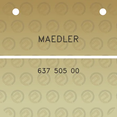 maedler-637-505-00