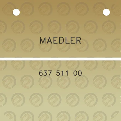 maedler-637-511-00