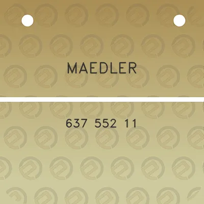 maedler-637-552-11