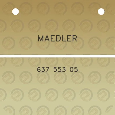 maedler-637-553-05