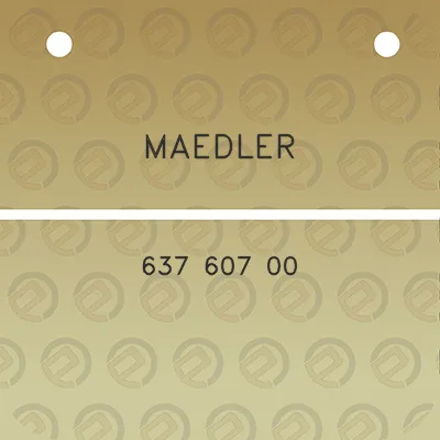 maedler-637-607-00