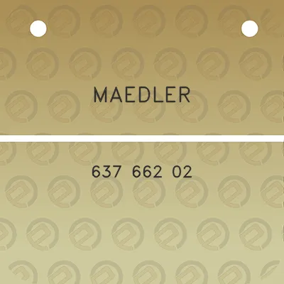 maedler-637-662-02