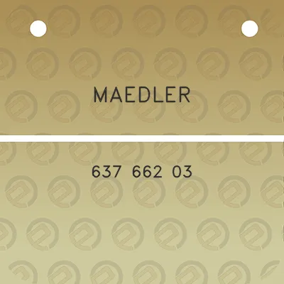 maedler-637-662-03