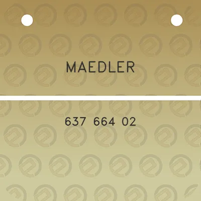 maedler-637-664-02