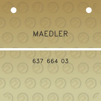 maedler-637-664-03