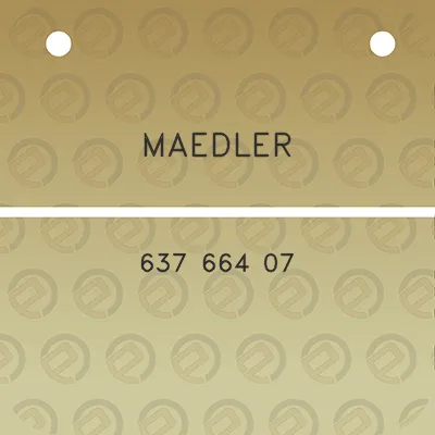 maedler-637-664-07