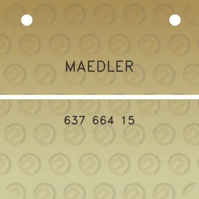 maedler-637-664-15