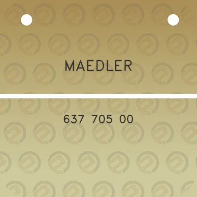 maedler-637-705-00