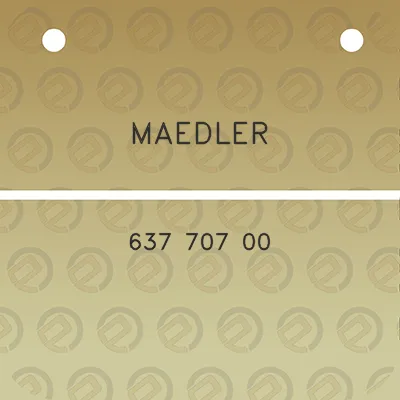maedler-637-707-00