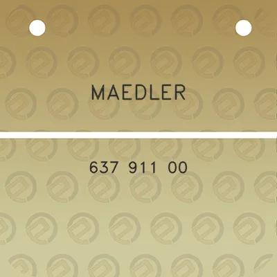 maedler-637-911-00