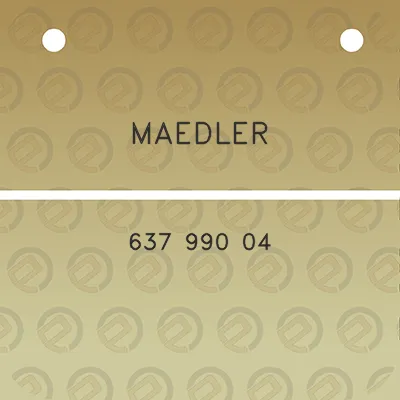 maedler-637-990-04