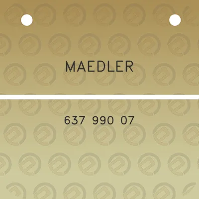 maedler-637-990-07