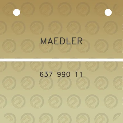 maedler-637-990-11