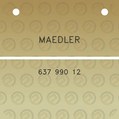 maedler-637-990-12