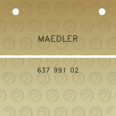 maedler-637-991-02