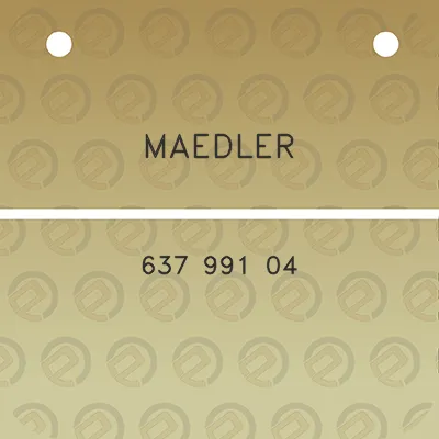 maedler-637-991-04