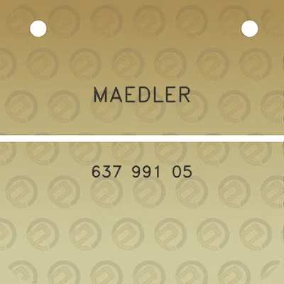 maedler-637-991-05