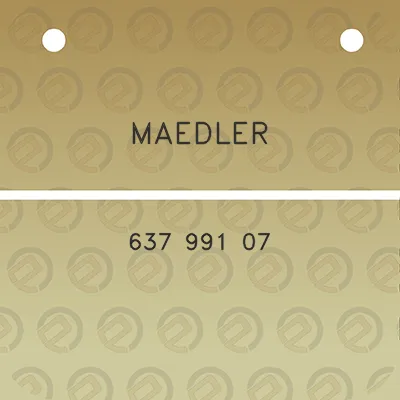 maedler-637-991-07