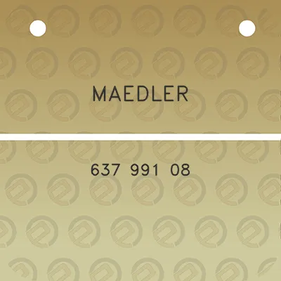 maedler-637-991-08