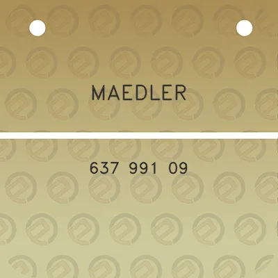 maedler-637-991-09