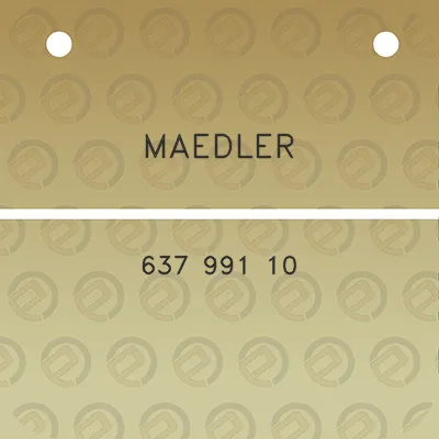 maedler-637-991-10