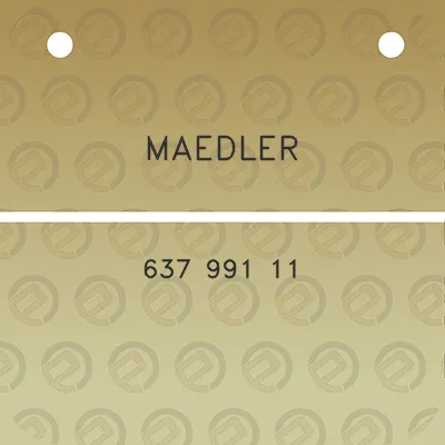 maedler-637-991-11