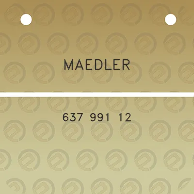 maedler-637-991-12