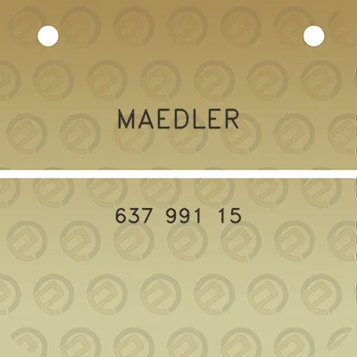 maedler-637-991-15