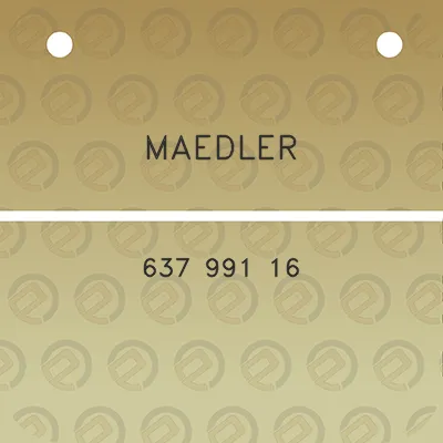 maedler-637-991-16