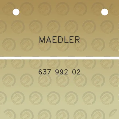 maedler-637-992-02