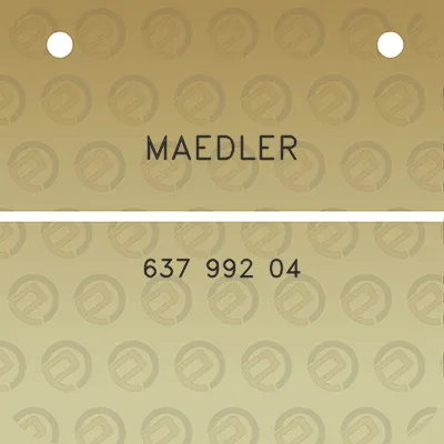 maedler-637-992-04