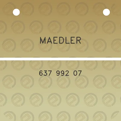 maedler-637-992-07