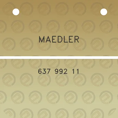 maedler-637-992-11