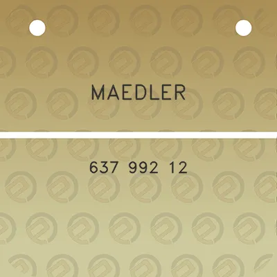 maedler-637-992-12