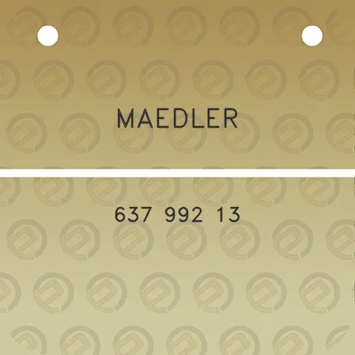 maedler-637-992-13