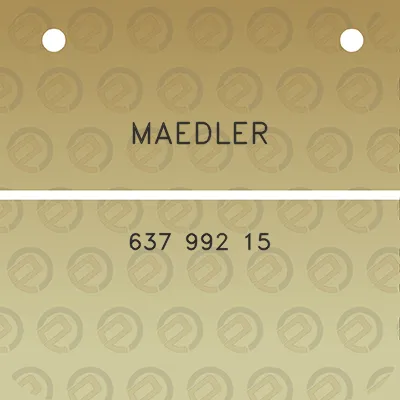 maedler-637-992-15