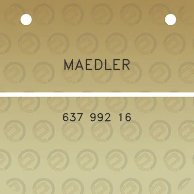 maedler-637-992-16