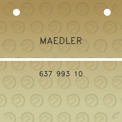 maedler-637-993-10