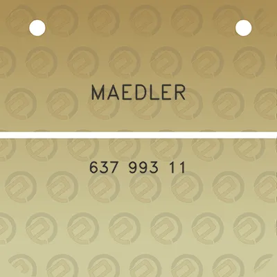 maedler-637-993-11