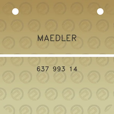 maedler-637-993-14