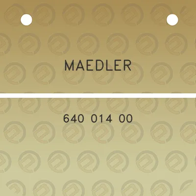 maedler-640-014-00