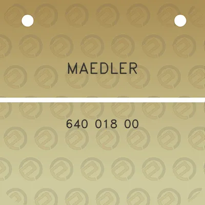 maedler-640-018-00