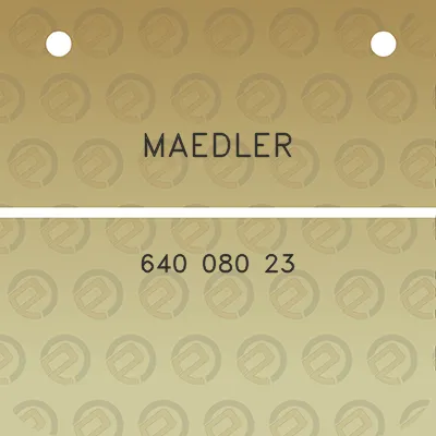 maedler-640-080-23