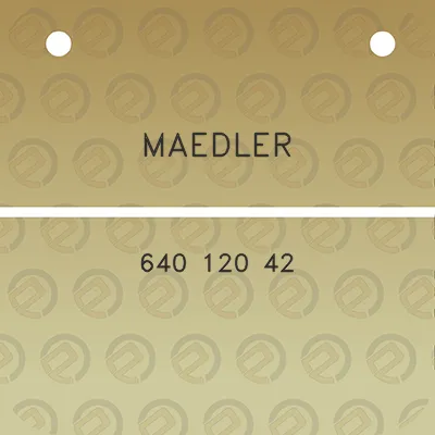 maedler-640-120-42