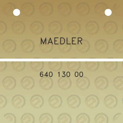 maedler-640-130-00