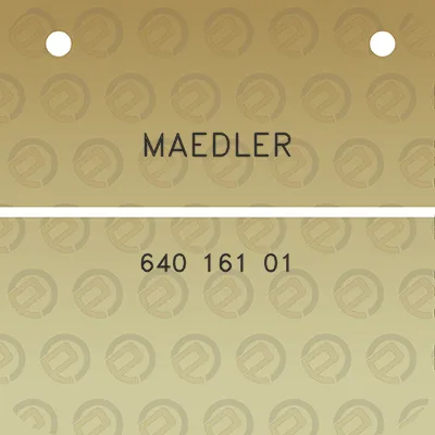 maedler-640-161-01