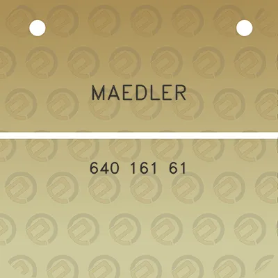 maedler-640-161-61